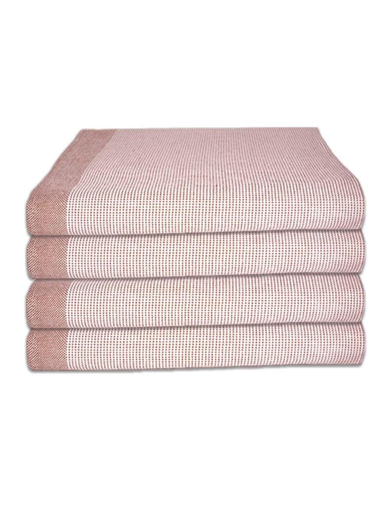 Athom Living Astar Cotton Bath Towel Soft Absorbent Lightweight 75 x 150 cm Ideal for Home Gym and Travel Pack of 2 - Image 2
