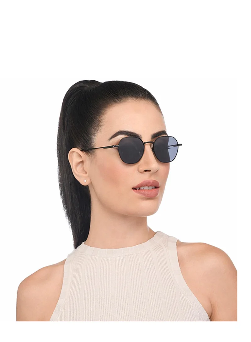VINCENT CHASE Unisex Polarized Hexagon Sunglasses - VC S13121 - Lens Size: 49 Mm