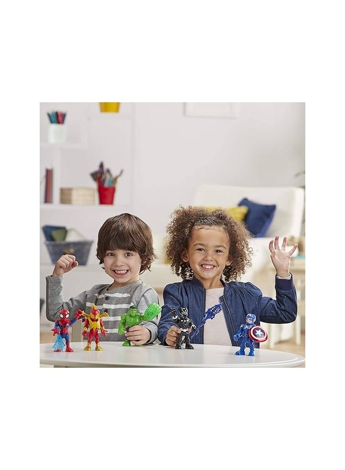 واي نوت 🦸‍♂️ مجموعة شخصيات أبطال خياليين 6 قطع – مجسمات أكشن متحركة للأطفال – هدية مثالية لعشاق المغامرات - Image 5