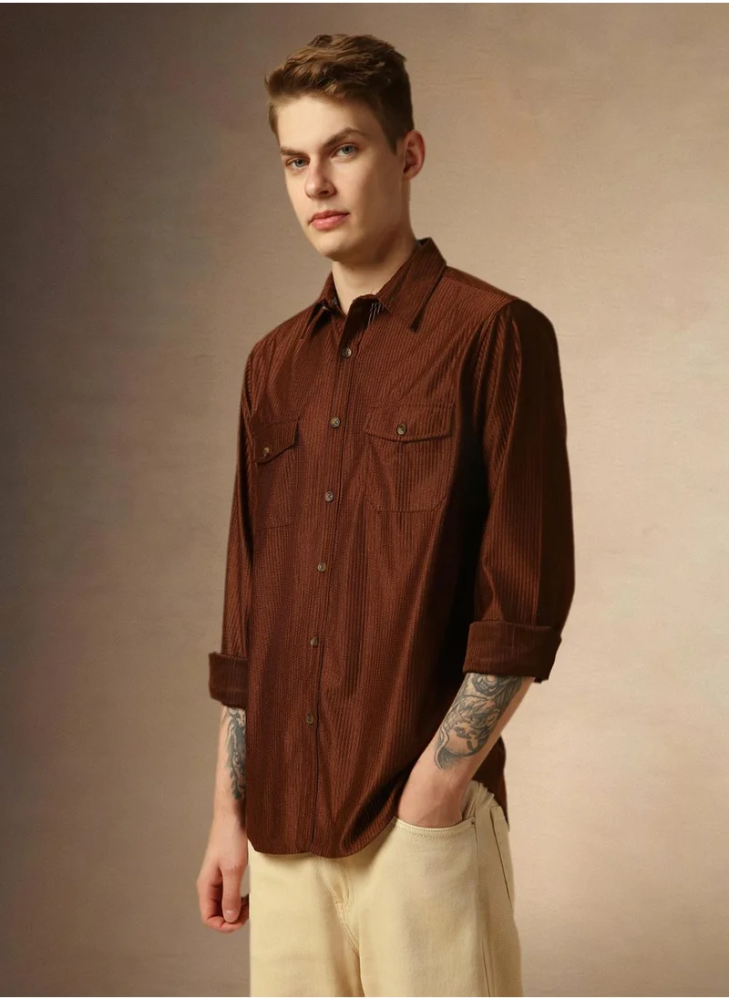 دينيس لينغو Olive Shirt For Men For Men