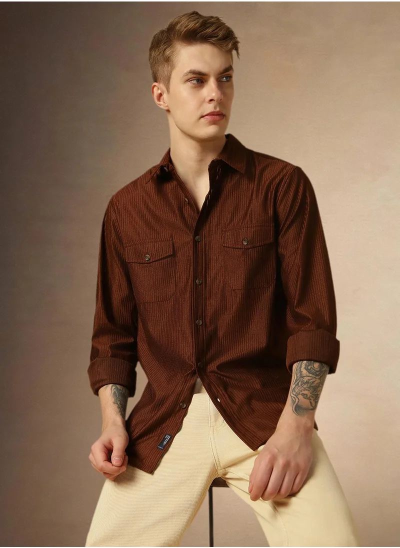 دينيس لينغو Olive Shirt For Men For Men