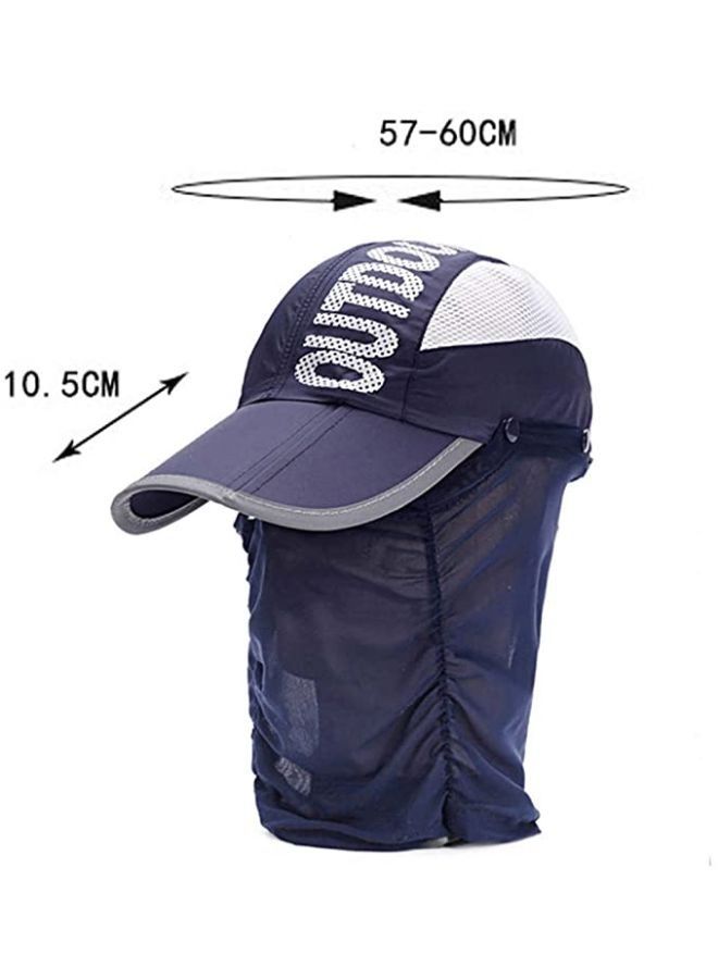 EasyLife Summer Outdoor Travel Foldable Face Cover Sun Hat - Image 2
