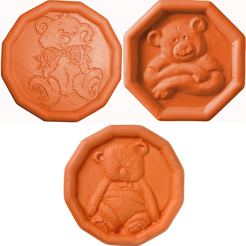 JBK Pottery Brown Sugar Savers Set of 3 The 3 Bears