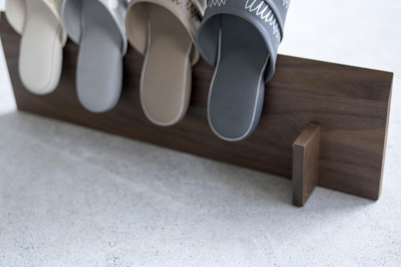 IThree Wooden Multiple Bamboo Wooden Shoe Rack Slipper Stand Chappal Shelf Household Storage Holder Solid sheesh Wood - Image 3