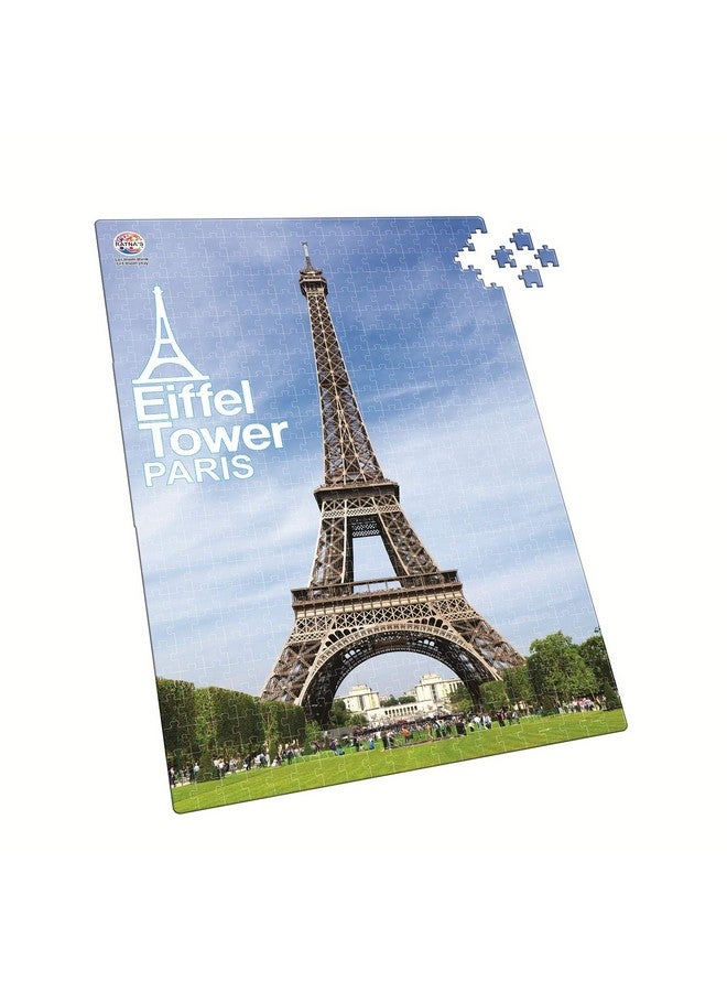 راتاناز أحجية الصور المقطوعة الأرضية العملاقة من راتنا، برج إيفل، 500 قطعة، مقاس (98 سم × 67 سم) - Image 2