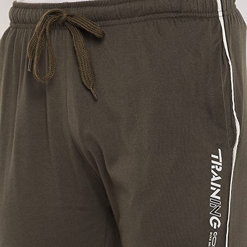 Duke Stardust Men Solid Regular Track Pant (LF5670_Olivine_L) - Image 4