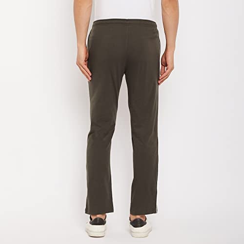 Duke Stardust Men Solid Regular Track Pant (LF5670_Olivine_L) - Image 3