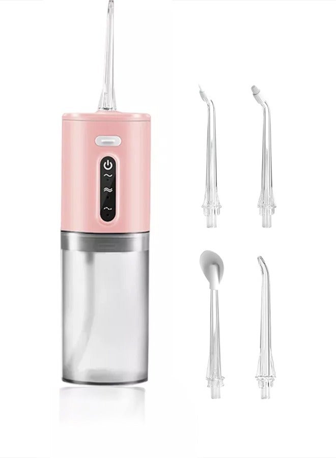 Bukela Water Flosser for Teeth Cordless, Professional Oral Irrigator,Plaque Remover, Rechargeable Dental Water Jet for All Teeth with 280ML Water Tank and 5 Jet Tips for Travel Home - Image 1