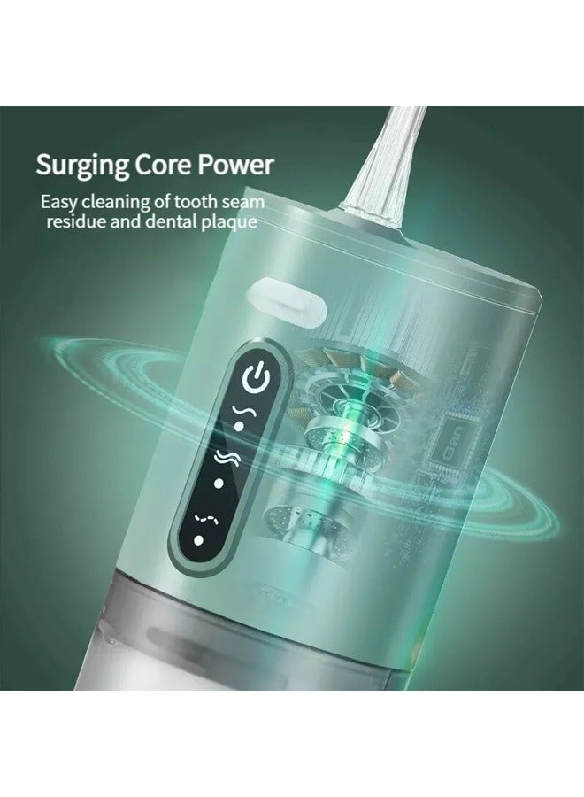 Bukela Water Flosser for Teeth Cordless, Professional Oral Irrigator,Plaque Remover, Rechargeable Dental Water Jet for All Teeth with 280ML Water Tank and 5 Jet Tips for Travel Home - Image 2