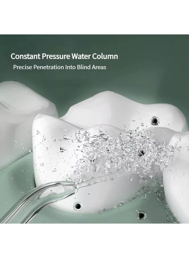 Bukela Water Flosser for Teeth Cordless, Professional Oral Irrigator,Plaque Remover, Rechargeable Dental Water Jet for All Teeth with 280ML Water Tank and 5 Jet Tips for Travel Home - Image 3