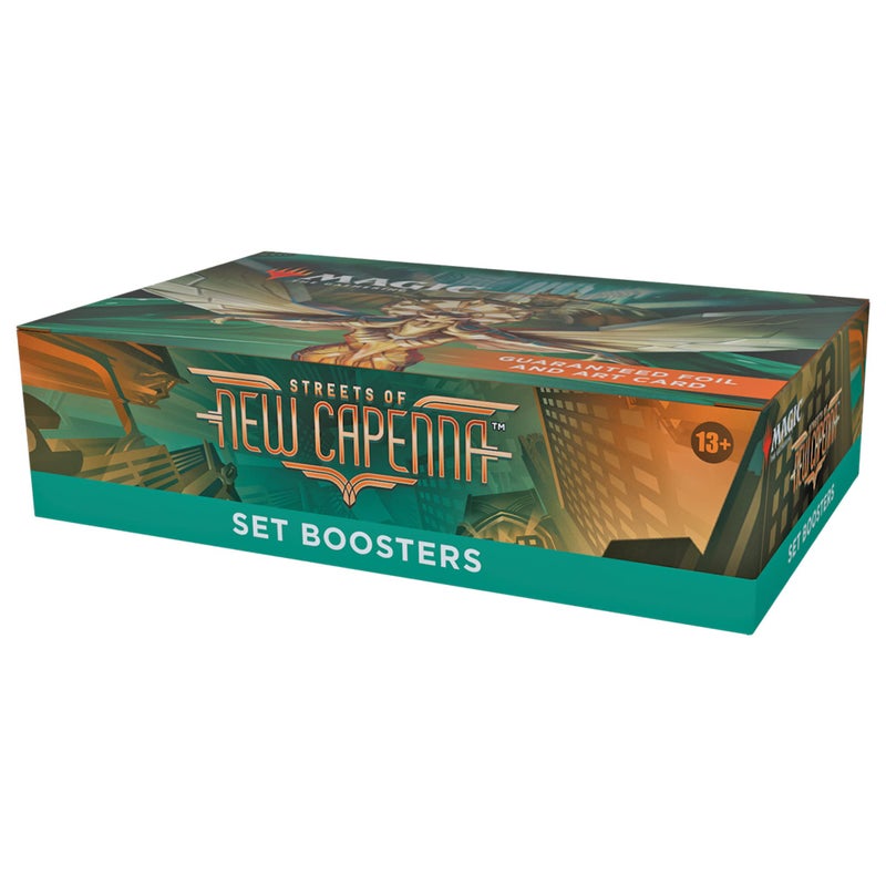 Magic the Gathering Magic: The Gathering Streets of New Capenna Set Booster Box | 30 Packs + 1 Box Topper (361 Magic Cards) - Image 2