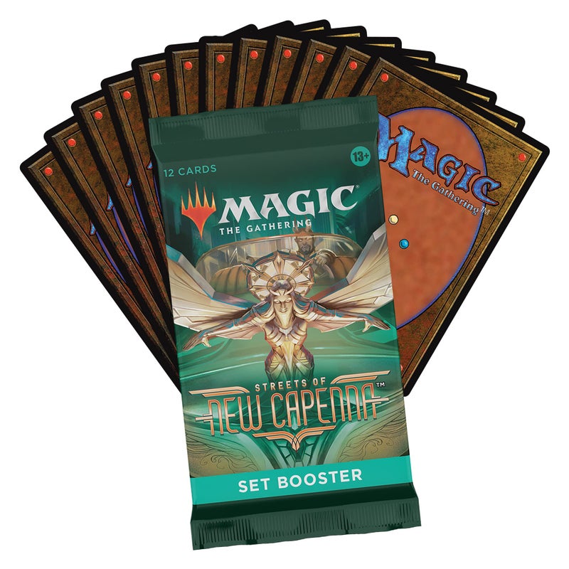 Magic the Gathering Magic: The Gathering Streets of New Capenna Set Booster Box | 30 Packs + 1 Box Topper (361 Magic Cards) - Image 4