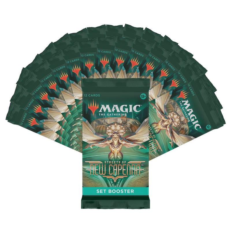 Magic the Gathering Magic: The Gathering Streets of New Capenna Set Booster Box | 30 Packs + 1 Box Topper (361 Magic Cards) - Image 3