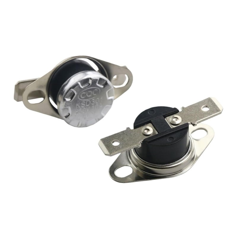 1PCS Normally Open KSD301 10A 250V 40-80 Degree Normally Closed KSD-301 Temperature Switch Thermostat Sensor 50 60 100(50 Degree,Normally Closed) - Image 2
