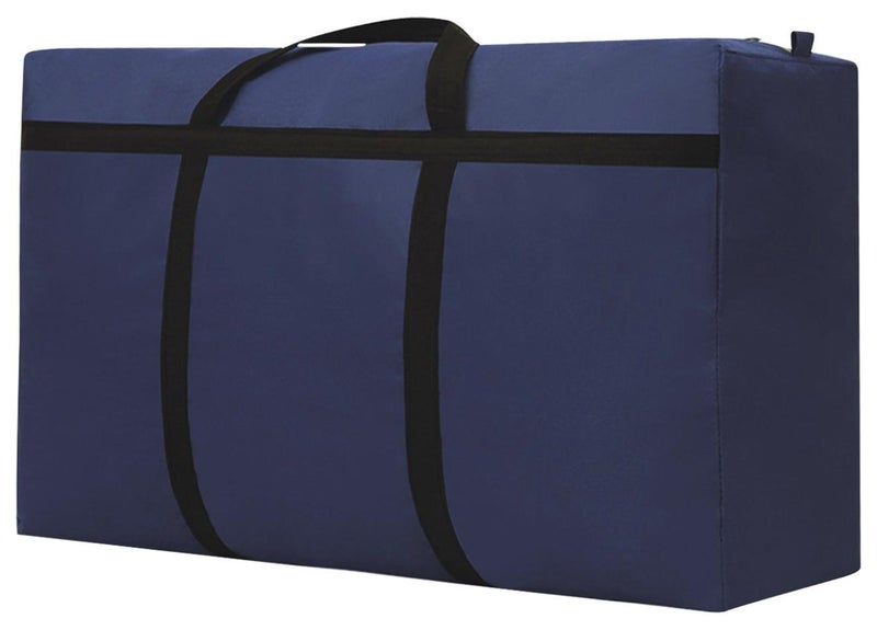 أوربازار أكياس متحركة كبيرة جدًا بسُمك 157 لترًا مع سحابات قوية ومقابض حمل ، وأدوات تخزين للملابس ، والإمدادات ، وتوفير المساحة ، ونقل منظم الحقائب كبير الحجم ، والسفر - Image 1