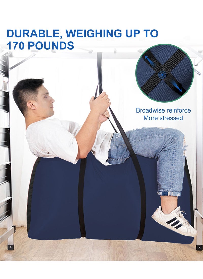 URbazaar 157L Thicken Extra Large Moving Bags with Strong Zippers and Carrying Handles, Storage Totes for Clothes, Supplies, Space Saving, Oversized Bag Organizer Moving, Traveling  - Image 5