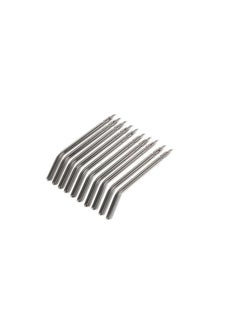 10pcs Metal Alloy Nozzles/Tips/Tube for 3-Way Air Water Spray Syringe