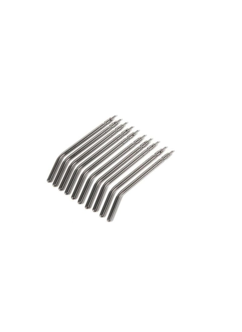 silvercnc - 10pcs Metal Alloy Nozzles/Tips/Tube for 3-Way Air Water Spray Syringe - Image 1