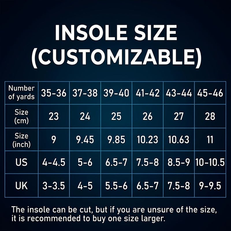 3 Pairs of D Massage Sports Insoles EU41-42 for Basketball Running Football - Image 5
