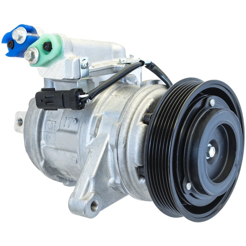 Denso NEW AC COMPRESSOR, Model: 4710400, 12 Volts - Image 4