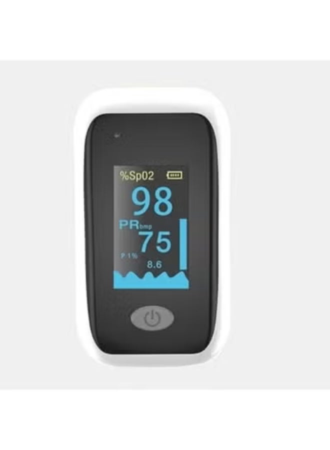 Fingertip Pulse Oximeter - Accurate Blood Oxygen Saturation Monitor (SpO2) & Heart Rate Display - Easy-to-Use Device for Daily Home Monitoring - Image 2