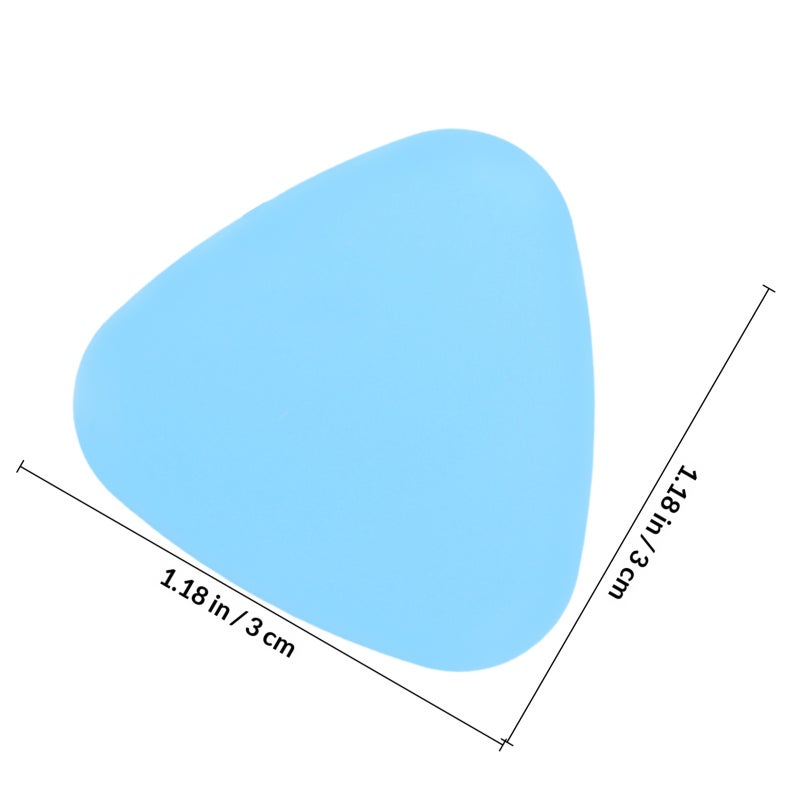 10pcs Triangle Car Film Cutter Gaskets Triangle Car Body Film Pads Vehicle Body Film Cutter Gasket Car Body Films Cutter Pad Car Supplies Car Accessories - Image 2