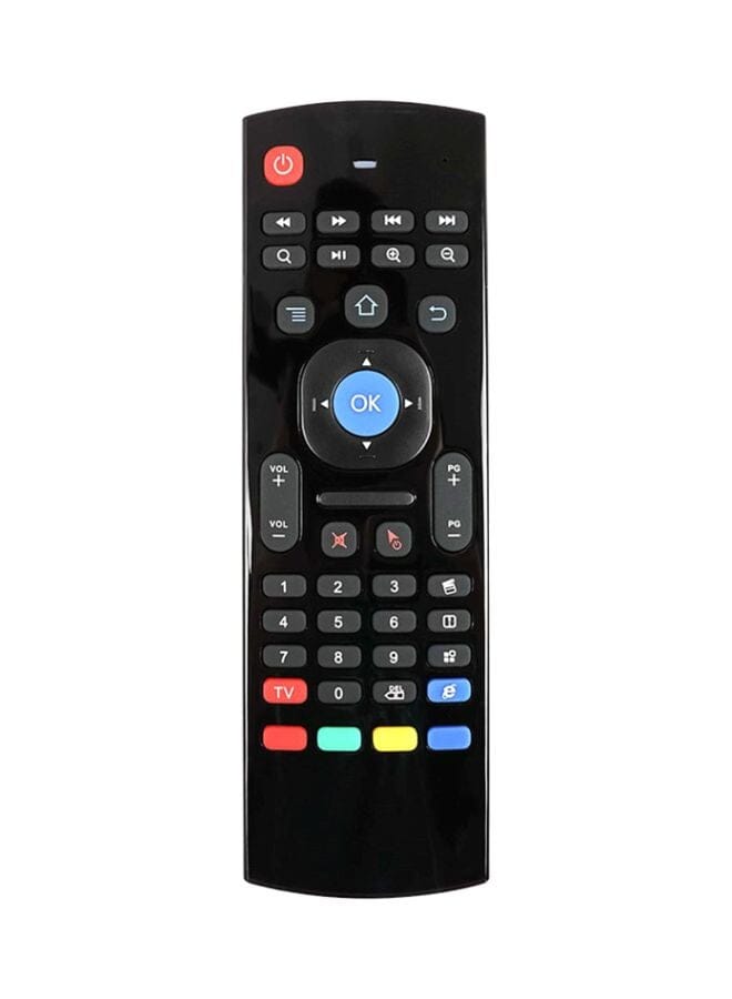 Zaboon 2-In-1 Remote Control And Keyboard For Android Tv Box X96 H96 Black Red Blue - Image 1