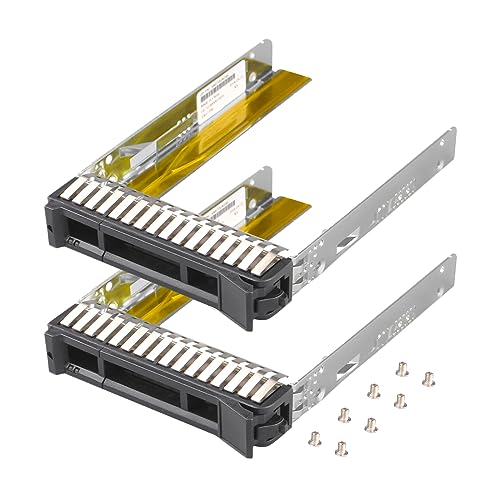 Heretom Hard Drive Tray Caddy SM17A06246 SSD Bracket 2.5" Hard Drive Bracket Metal HDD Caddy Compatible with Lenovo ThinkSystem ST550 SR550 SR590 SR650 SR630 SR850 Server - Image 1