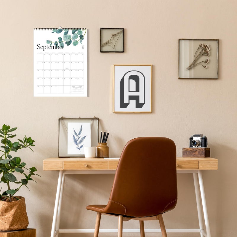 Kamoy Aesthetic Wall Calendar 2026-2027, 18 Month Vertical Calendar from January 2026 - June 2027, 11.5" x 15", Large Spiral Hanging 2026 Calendar With Large Ample Blocks for Writing, for School, Home, Office for Monthly Organizing & Planning - Image 5