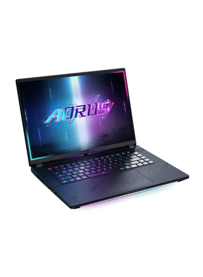 جيجابايت لابتوب الألعاب Aorus Master 16 AM6H بشاشة QHD مقاس 16 بوصة (2560×1600)، مع معالج Core Ultra 9 275HX/32GB RAM DDR5/1TB SSD/16GB Nvidia GeForce RTX 5080/Windows 11 Pro - Image 2