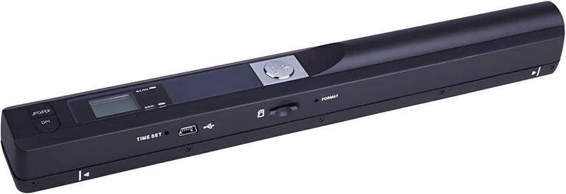 Portable Iscan Handheld Scanner, 900 Dpi, A4 Documents, Photos, & Books, JPEG/Pdf Format, Includes 16Gb Memory Card, Lightweight Design - Image 1