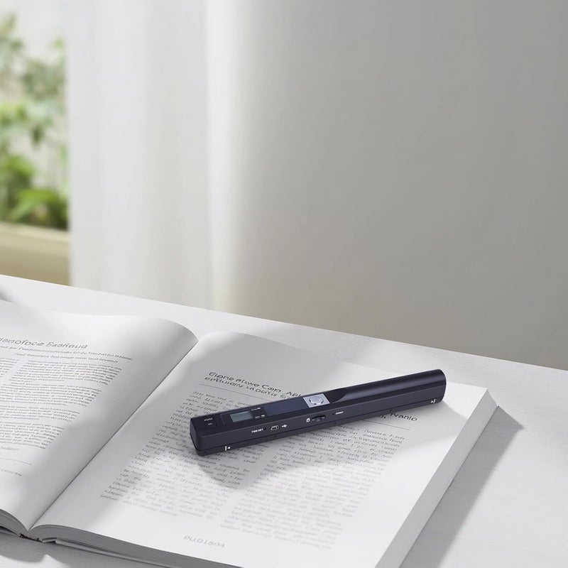 Portable Iscan Handheld Scanner, 900 Dpi, A4 Documents, Photos, & Books, JPEG/Pdf Format, Includes 16Gb Memory Card, Lightweight Design - Image 2