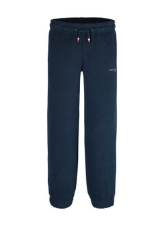 TOMMY HILFIGER Kids' Logo Cuffed Joggers - Cotton blend, Blue  - Image 1