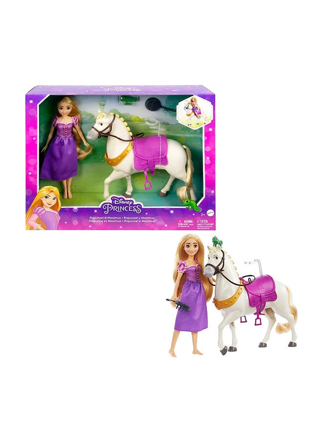 Disney Princess Disney Princess Fashion Doll And Horse - Rapunzel  - Image 1