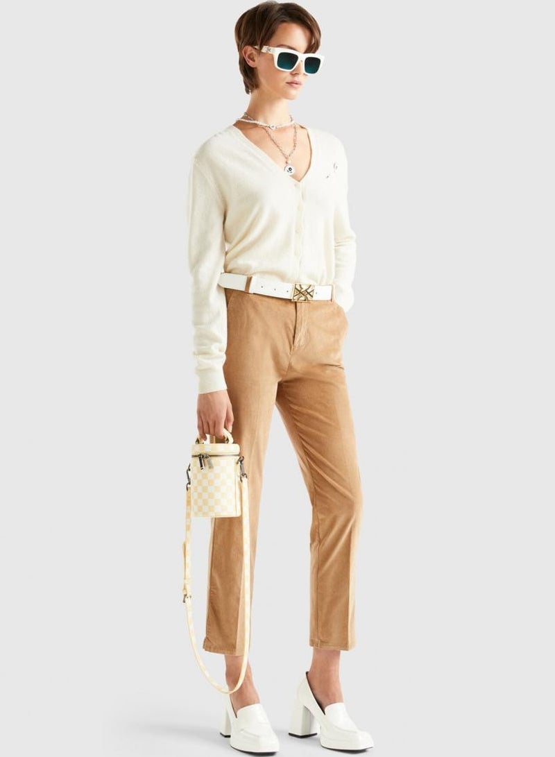 يونايتد كولورز أوف بينتيون تشينو مخملي مطاطي - Image 3