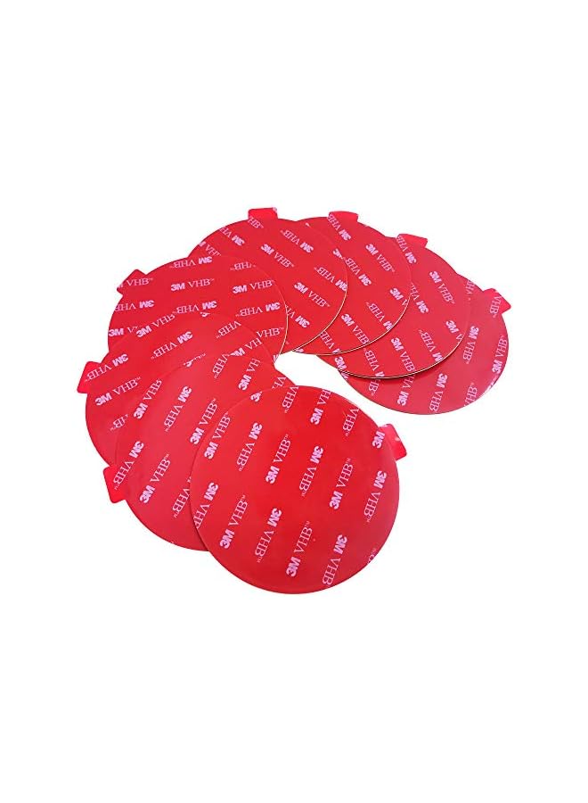 PROMASS promass 8 Pack Large 3M Double Sided Foam Adhesive Tape Pads, 3.15 Inch Round VHB Sticky Pads Replacement Mounting Tape for Suction Cup Dashboard,Car Bracket,Dash Cam and Indoor Products  - Image 3