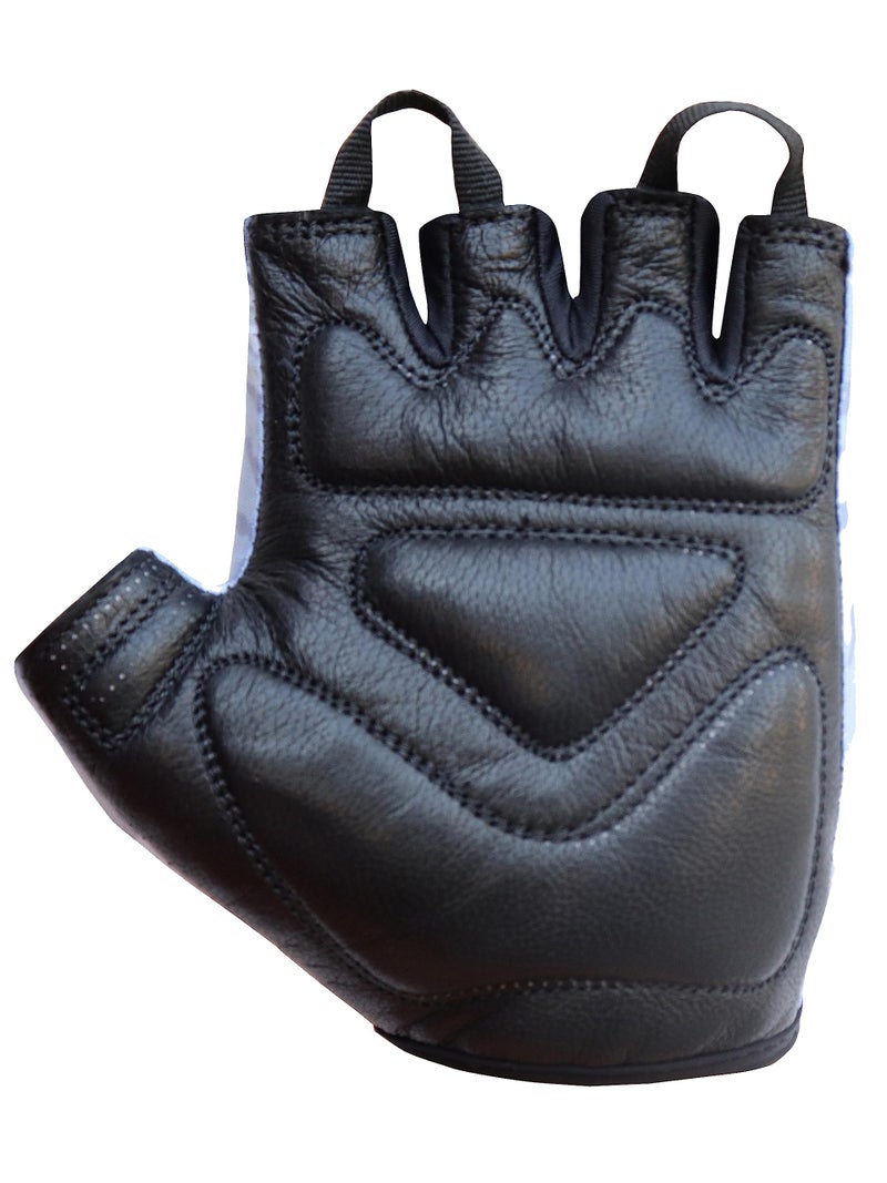 Kobo WTG-51 Weight Lifting Gym Gloves Leather Camouflage Leather Hand Protector for Fitness Training (Multi Colour) - Image 5