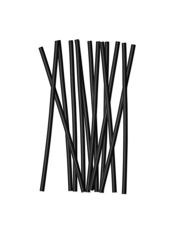 Simple Modern Simple Modern Plastic Reusable Straws | BPA Free and Waste Reducing Straw for Tumblers and Travel Mugs | Classic Collection | 12 Pack | Midnight Black - Image 1