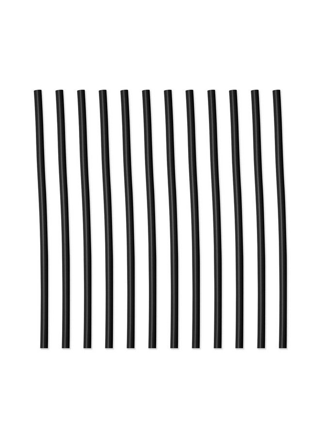 Simple Modern Simple Modern Plastic Reusable Straws | BPA Free and Waste Reducing Straw for Tumblers and Travel Mugs | Classic Collection | 12 Pack | Midnight Black - Image 2