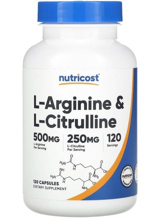 L-Arginine & L-Citrulline, 120 Capsules - pzsku/Z1C6D586C2E36AC9FFC8CZ/45/1746233668/bfa82dcc-7b96-4118-bf4a-19314346a18b
