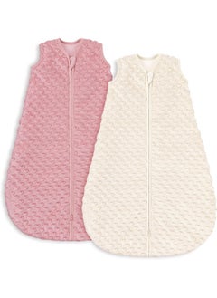 Yoofoss Baby Sleep Sack Wearable Blanket for Babies 100% Cotton 2-Way Zipper TOG 0.5 Toddler Sleeping Sack 3 Pack, Comfy Lightweight Sleep Sacks