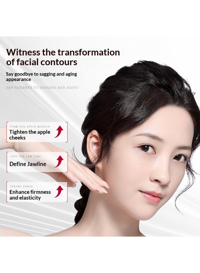 HUNMUI Lifting and Tightening Collagen Mask - V Line Lifting Mask for Chin and Jawline, Double Chin Reducer, Skin Tightening  Moisturizing for All Skin Types - Image 2