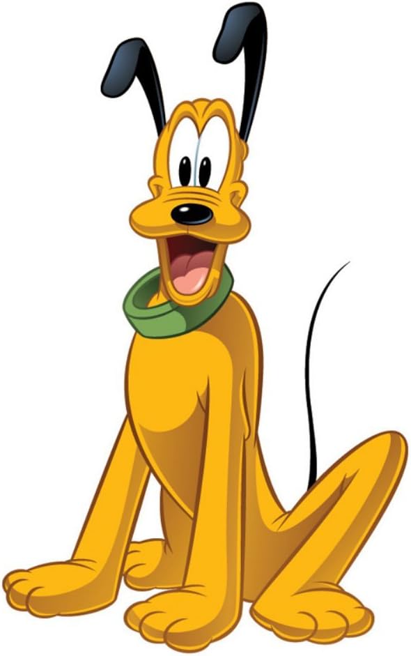 RoomMates RMK1511GM Disney Pluto Giant Peel and Stick Wall Decal - Image 1
