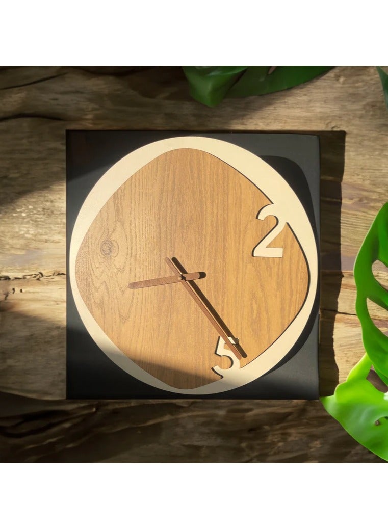 Cuba is a beautiful wooden clock handmade to perfection - Image 3