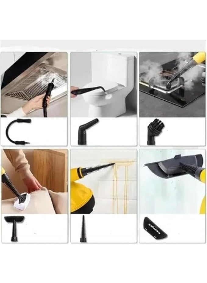 Dinex  Steam Cleaner Multi Purpose for Cleaning and Sterilizing DX2596-Yellow - Image 2