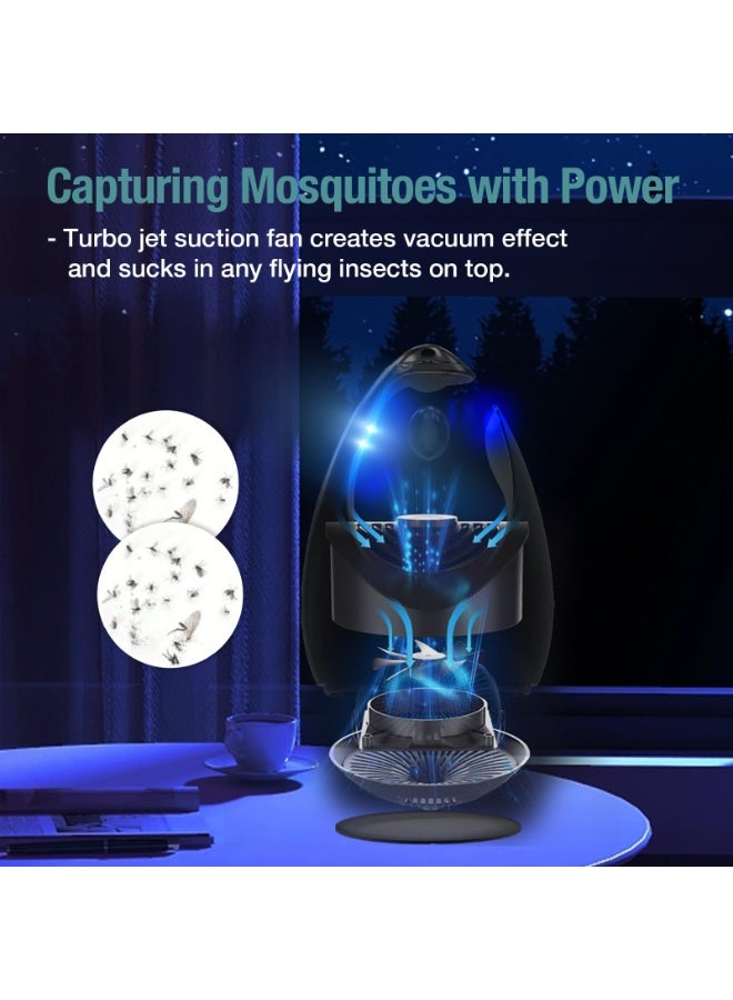 Bukela Smart Sensor Mosquito Trap, Bug Zapper, Irresistible Dual-Baiting Lure & Light, Silent Turbo Jet Flying Insect Killer, Indoor & Outdoor Mosquitoes, Gnats, Fruit Flies & Flying Bugs Catcher - Image 5