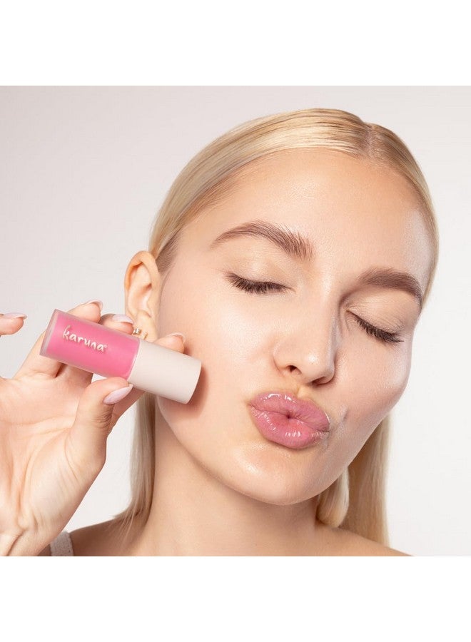 Karuna Skin Tinted Lip Oil Soothing & Moisturizing Lip Products With Peptides Antioxidants Hydrating Flattering Vegan Lip Tint Float 4.8 Ml/0.16 Fl. Oz - Image 4