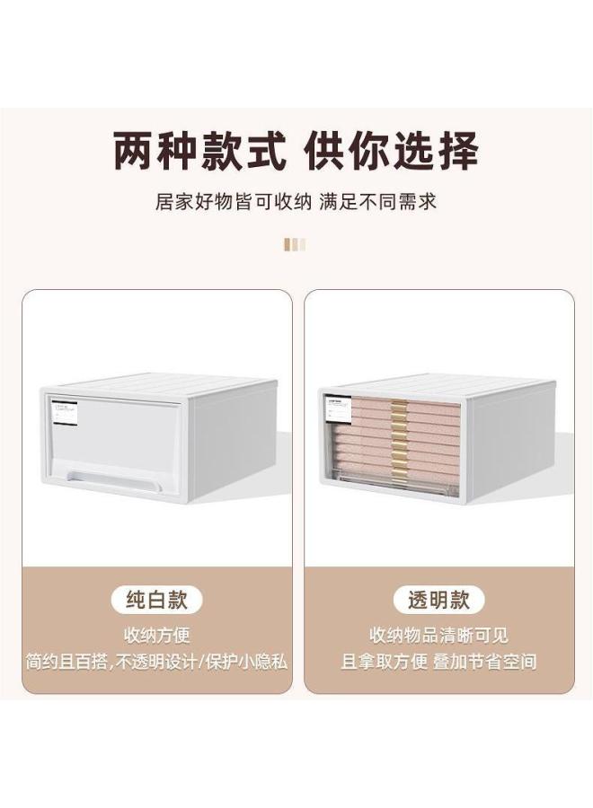 Quner Style Storage Box Drawer Wardrobe Storage Box Household Storage Cabinet Underwear Storage Box Clothes Storage Drawer - Image 3