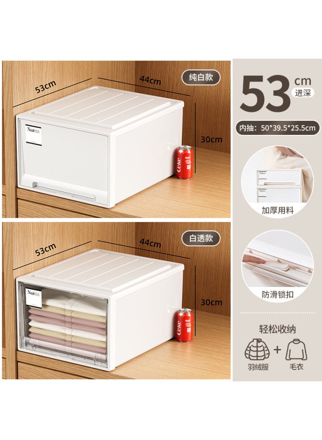 Quner Style Storage Box Drawer Wardrobe Storage Box Household Storage Cabinet Underwear Storage Box Clothes Storage Drawer - Image 2