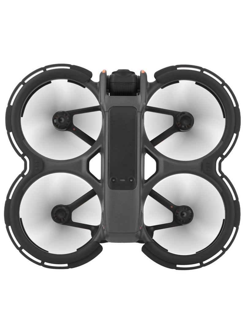 Captaintech Avata 2 Bumper Guards Accessories, Propeller Guard Protector Gimbal Protective Anti-Collision Ring  (black)  - Image 1